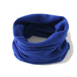 Pure Cashmere Lightweight Neck Warmer Neck Gaiter Klein Blue M