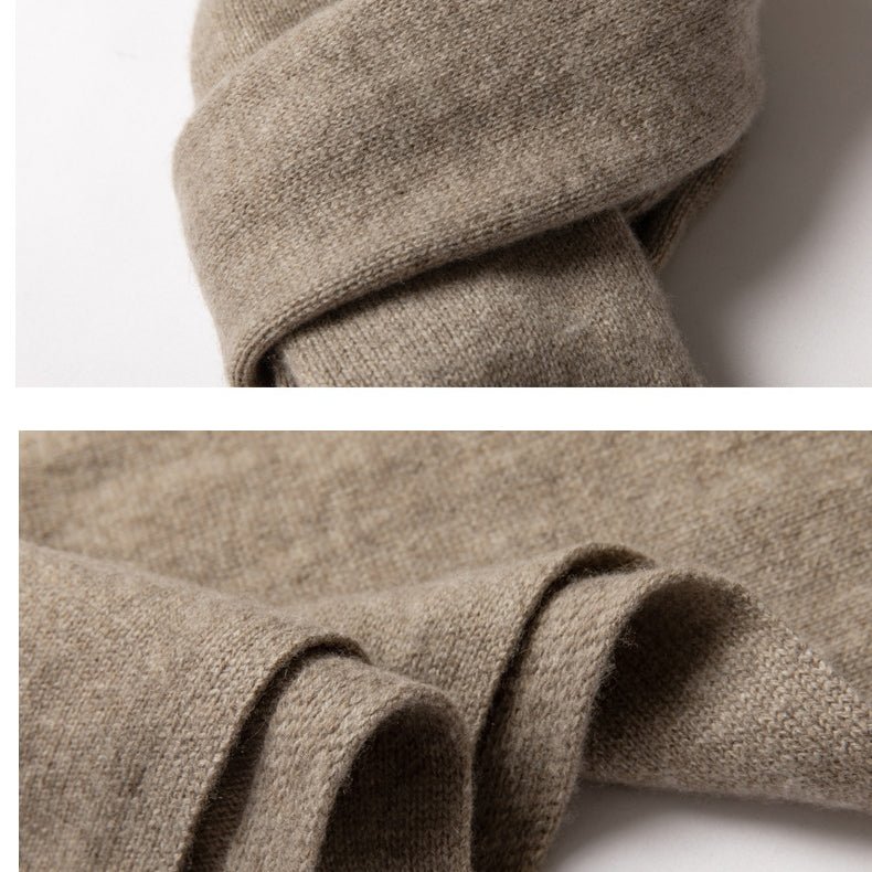 100% Cashmere Scarf Luxury Lightweight Cashmere Wrap Scarf Taupe M