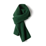 100% Cashmere Scarf Luxury Lightweight Cashmere Wrap Scarf Dark Green M