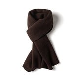 100% Cashmere Scarf Luxury Lightweight Cashmere Wrap Scarf Brown M