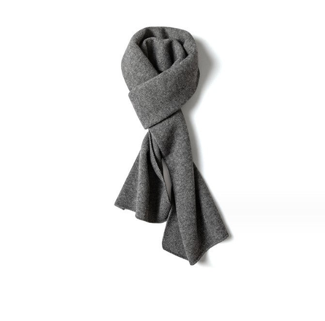 100% Cashmere Scarf Luxury Lightweight Cashmere Wrap Scarf Dark Gray M