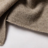 100% Cashmere Scarf Luxury Lightweight Cashmere Wrap Scarf Taupe M