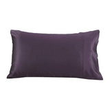 100% Mulberry 25 Momme Housewife Envelope Silk Pillowcase Deep Purple King (20" * 36")