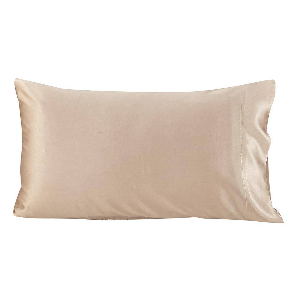 100% Mulberry 25 Momme Housewife Envelope Silk Pillowcase Champagne King (20" * 36")