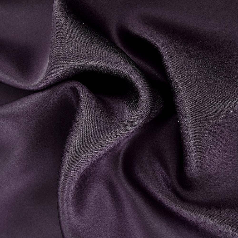 100% Mulberry 25 Momme Oxford Envelope Silk Pillowcase Deep Purple Standard (20" * 26")
