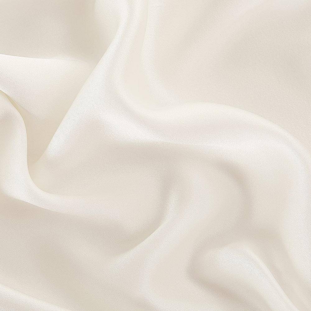 100% Mulberry 25 Momme Oxford Envelope Silk Pillowcase Ivory Standard (20" * 26")