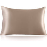 100% Mulberry 25 Momme Silk Pillowcase With Hidden Zipper Claret Standard (20" * 26")