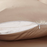 100% Mulberry 25 Momme Silk Pillowcase With Hidden Zipper White Standard (20" * 26")