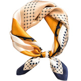 100% Pure Mulberry Silk Square Head Scarf For Women Style - 10 M