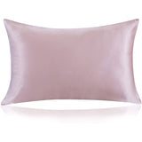 19/22 Momme Housewife Silk Pillowcase with Hidden Zipper Pale Turquoise Standard (20" * 26")