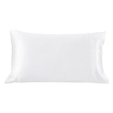 19/22Momme Housewife Envelope Silk Pillowcase White Standard (20" * 26")