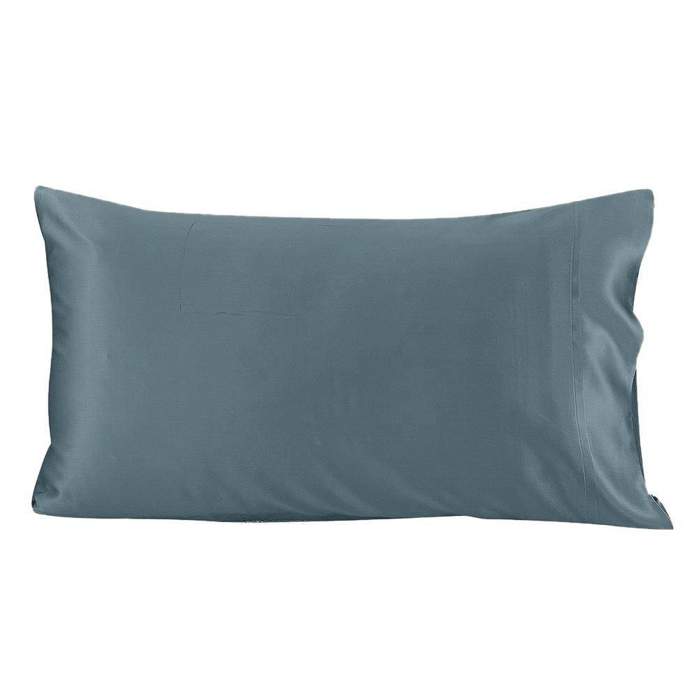 19/22Momme Housewife Envelope Silk Pillowcase Silver Gray Standard (20" * 26")