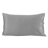 19/22Momme Housewife Envelope Silk Pillowcase Silver Gray Standard (20" * 26")