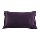 19/22Momme Housewife Envelope Silk Pillowcase Deep Purple Standard (20" * 26")