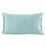 19/22Momme Housewife Envelope Silk Pillowcase Pale Turquoise Standard (20" * 26")
