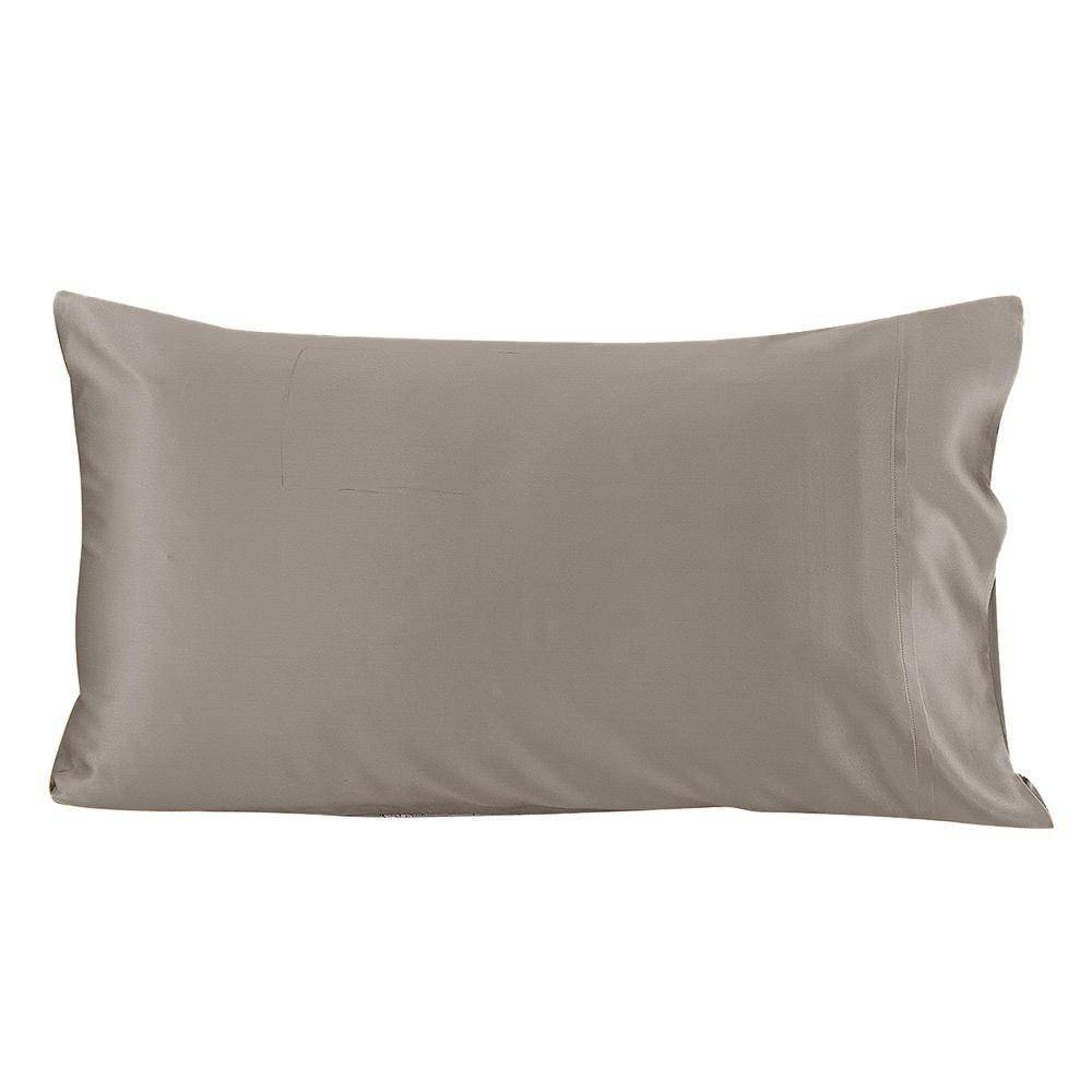 19/22Momme Housewife Envelope Silk Pillowcase Silver Gray Standard (20" * 26")