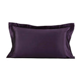 19/22Momme Oxford Envelope Silk Pillowcase Deep Purple Standard (20" * 26")