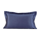 19/22Momme Oxford Envelope Silk Pillowcase Navy Blue Standard (20" * 26")