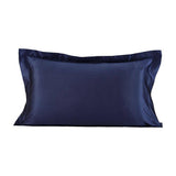19/22Momme Oxford Envelope Silk Pillowcase Navy Blue Standard (20" * 26")