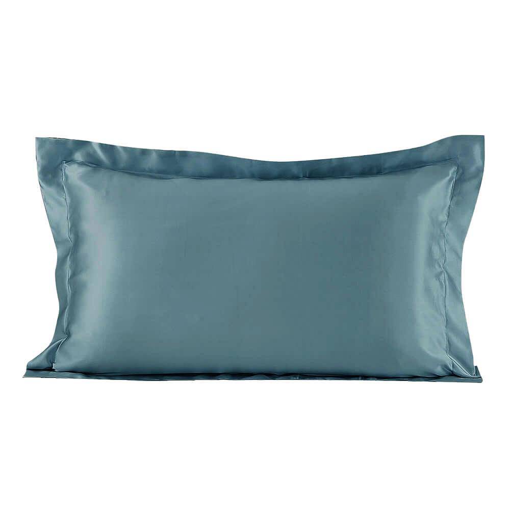 19/22Momme Oxford Envelope Silk Pillowcase Silver Gray Standard (20" * 26")
