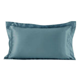 19/22Momme Oxford Envelope Silk Pillowcase Silver Gray Standard (20" * 26")