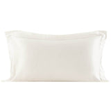 19/22Momme Oxford Envelope Silk Pillowcase Ivory Standard (20" * 26")