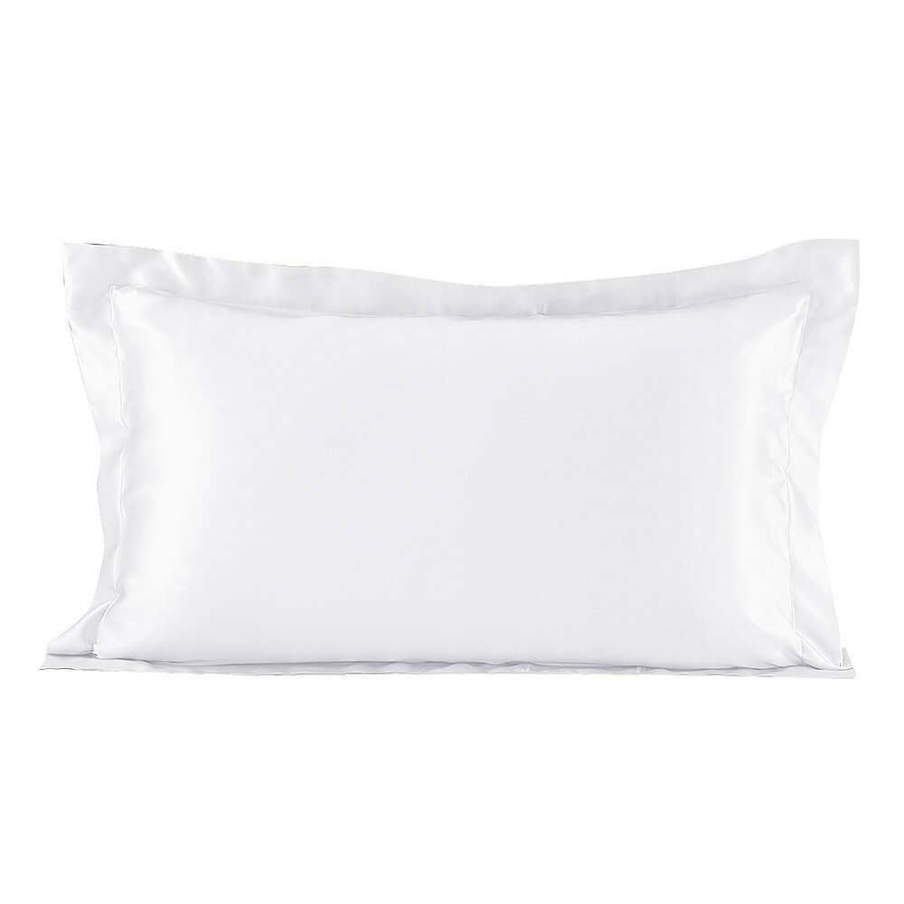 19/22Momme Oxford Envelope Silk Pillowcase Pale Turquoise Standard (20" * 26")