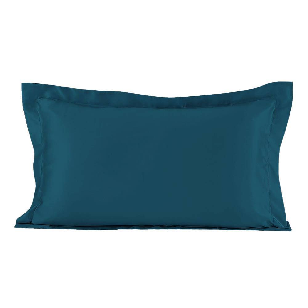 19/22Momme Oxford Envelope Silk Pillowcase Dark Teal Standard (20" * 26")
