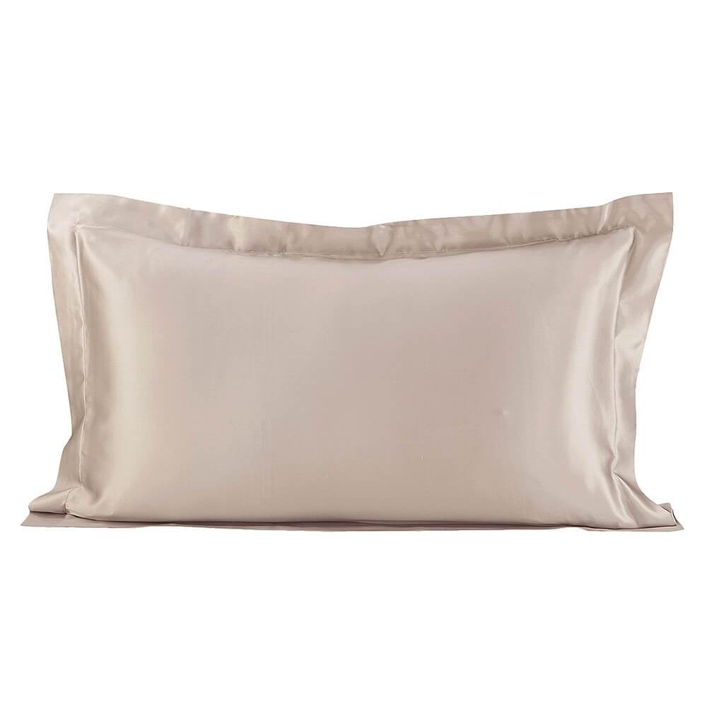 19/22Momme Oxford Envelope Silk Pillowcase Pale Turquoise Standard (20" * 26")
