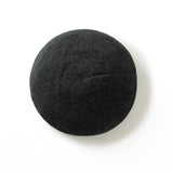 Womens Cashmere Hat Beret Round Knitted Cashmere Beanie Gray M