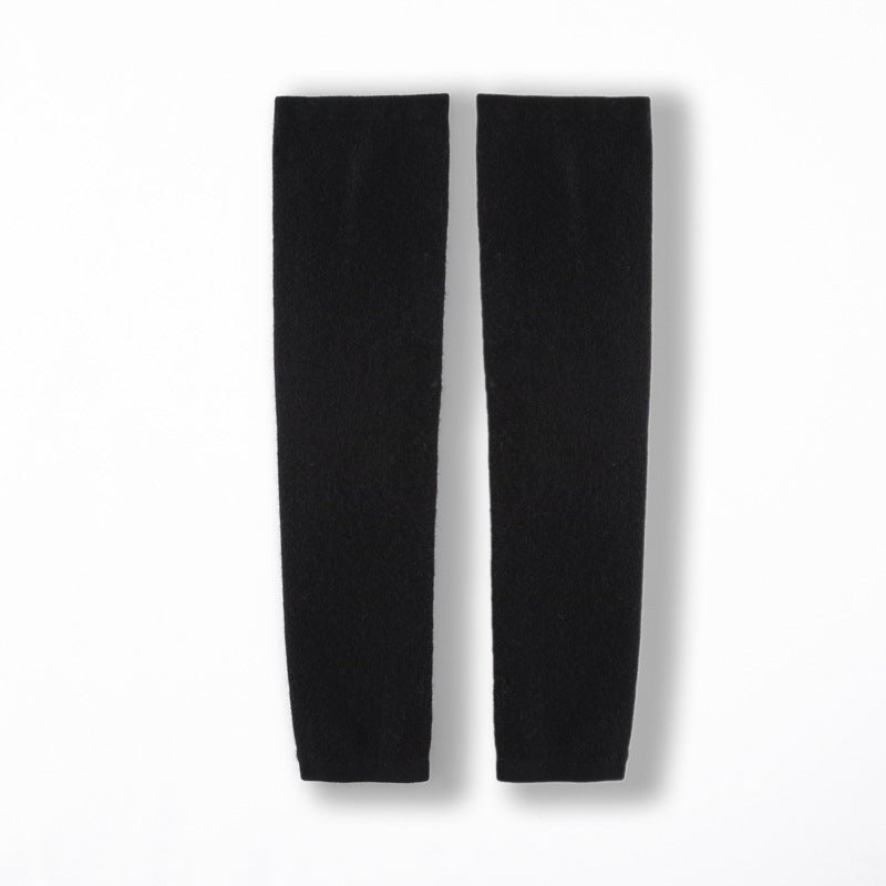 Thick Cashmere Knee Warmer Cashmere Knee Pads Black M