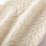 Cashmere Neck Gaiter Pure Cashmere Scarf for Men and Women Interlocking Braided Knit Beige M