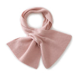 Cashmere Neck Scarf Winter Bow Scarf Womens Cashmere Neck Wrap Pink M