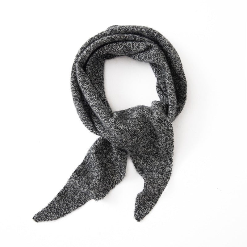 Cashmere Shawl Cashmere Triangle Scarf Cashmere Neckerchief Multi Colors Black Grey M