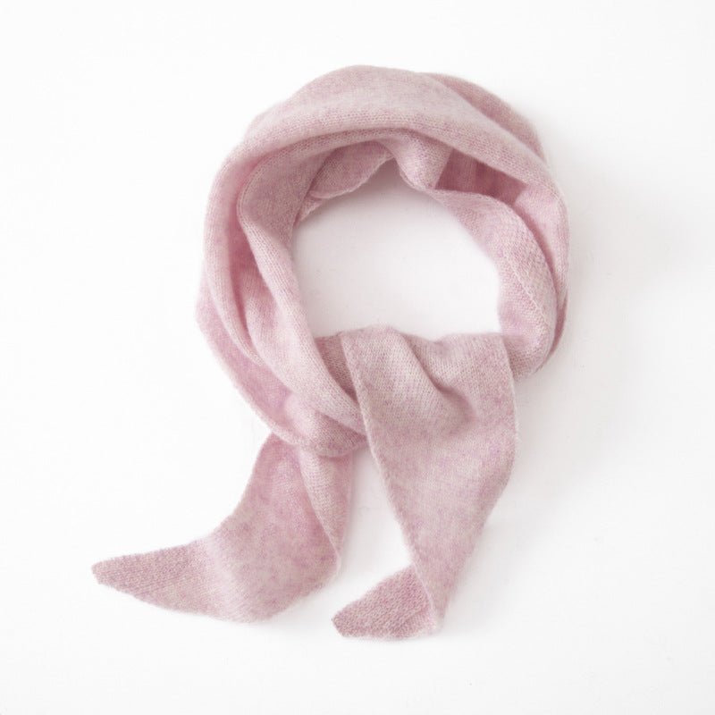 Cashmere Shawl Cashmere Triangle Scarf Cashmere Neckerchief Multi Colors Purple M