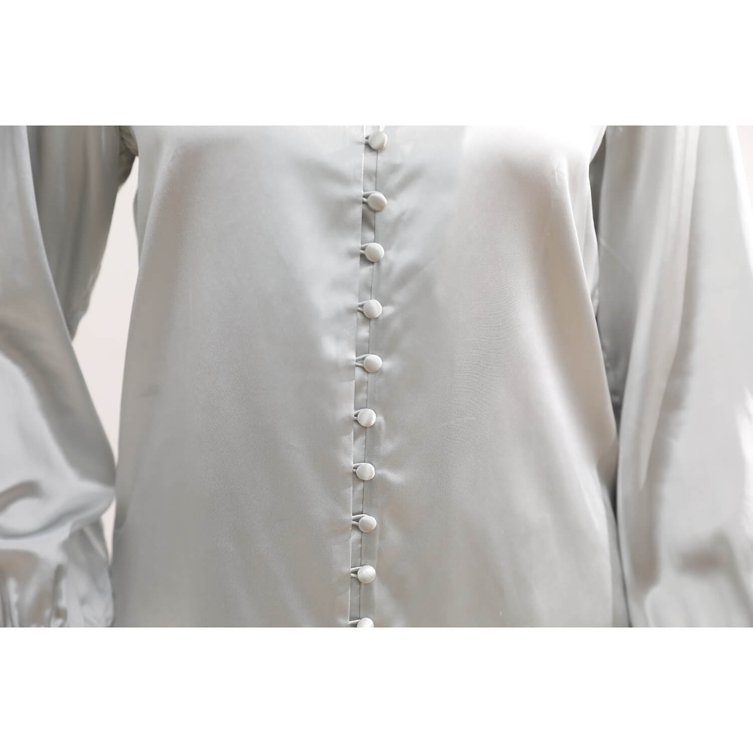 Ladies Silk Blouse V Neck Silk Shirts 100% Silk Top Champagne XS