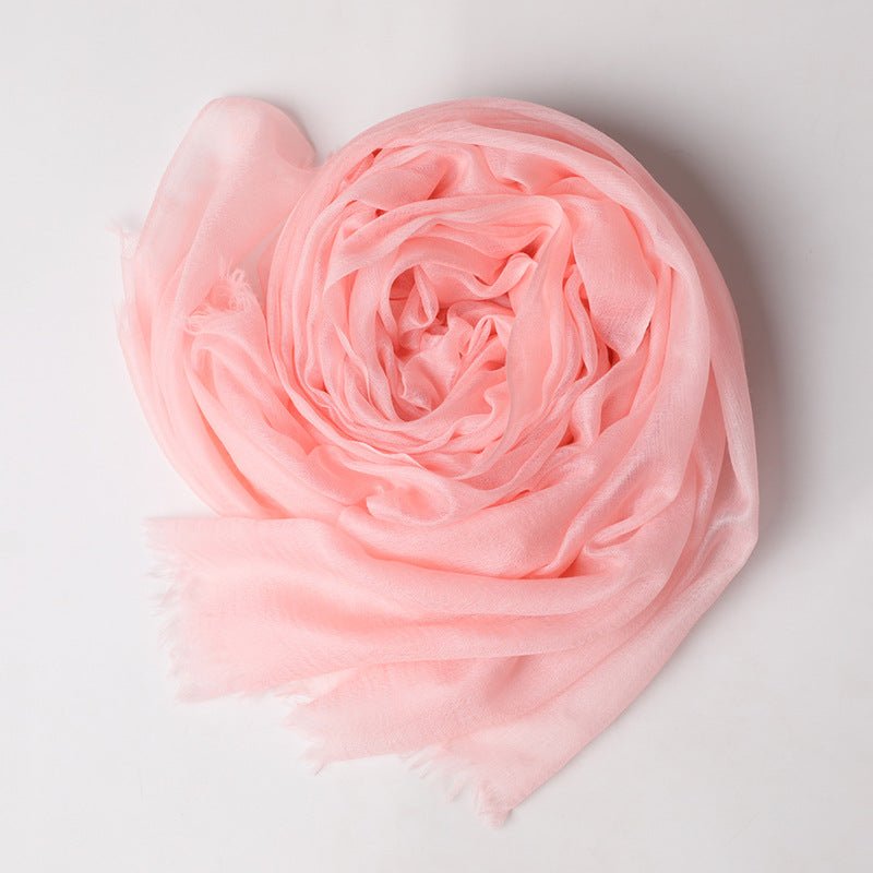 Featherlight Cashmere Scarf Women Cashmere Shawl Cashmere Wrap Pashminas Travel Wrap Baby Pink XL