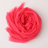 Featherlight Cashmere Scarf Women Cashmere Shawl Cashmere Wrap Pashminas Travel Wrap Bubblegum Pink XL
