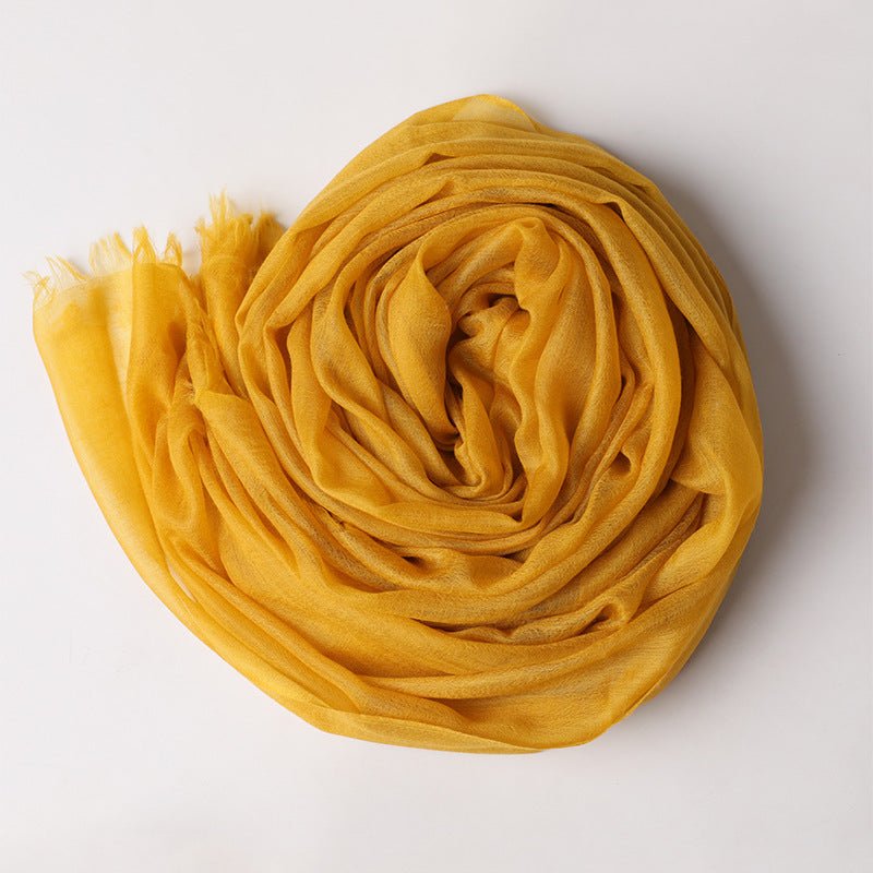 Featherlight Cashmere Scarf Women Cashmere Shawl Cashmere Wrap Pashminas Travel Wrap Mustard XL