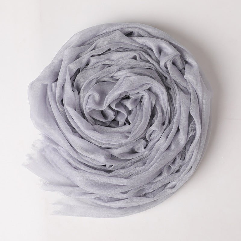 Featherlight Cashmere Scarf Women Cashmere Shawl Cashmere Wrap Pashminas Travel Wrap Silver Lilac XL