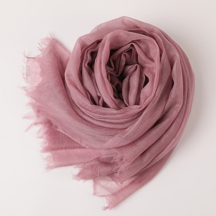 Featherlight Cashmere Scarf Women Cashmere Shawl Cashmere Wrap Pashminas Travel Wrap Dusty Mauve XL