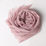 Featherlight Cashmere Scarf Women Cashmere Shawl Cashmere Wrap Pashminas Travel Wrap Mauve XL