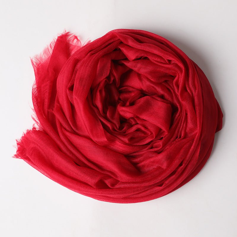 Featherlight Cashmere Scarf Women Cashmere Shawl Cashmere Wrap Pashminas Travel Wrap Ruby XL