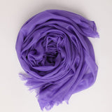 Featherlight Cashmere Scarf Women Cashmere Shawl Cashmere Wrap Pashminas Travel Wrap Violet XL