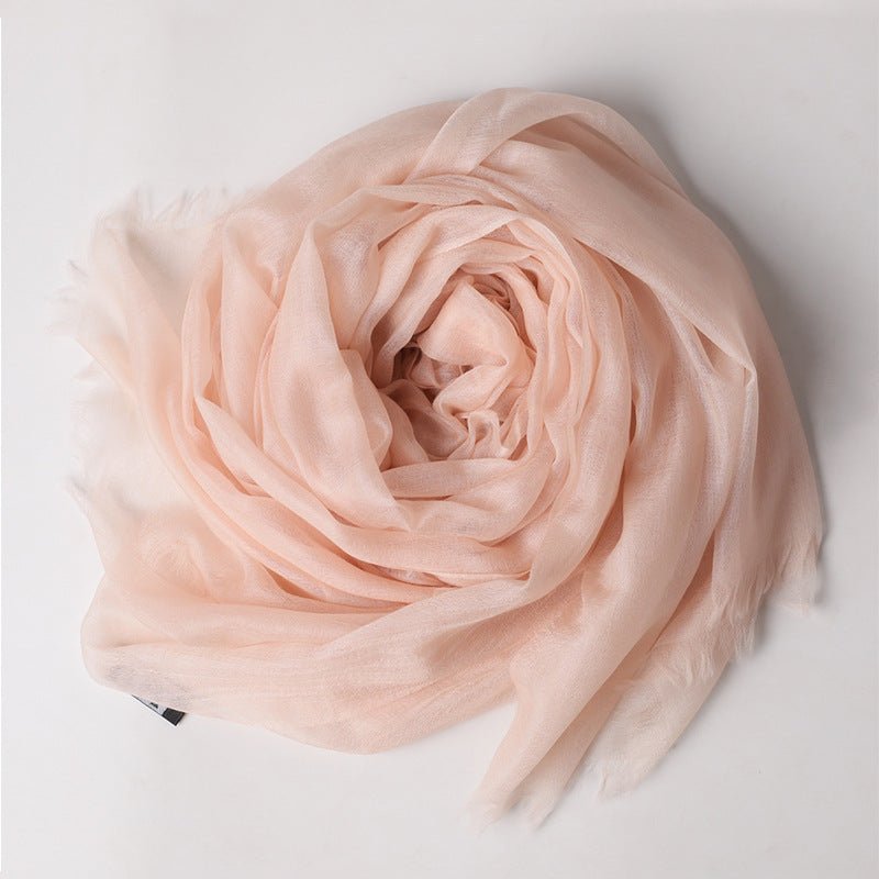 Featherlight Cashmere Scarf Women Cashmere Shawl Cashmere Wrap Pashminas Travel Wrap Blush XL