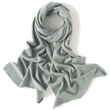 Long Cashmere Scarf Luxury Pure Cashmere Winter Scarves Red L