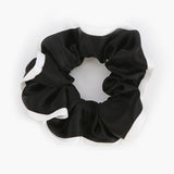 Muberry Silk Hair Scrunchies For Women Navy Blue M