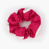 Muberry Silk Hair Scrunchies For Women Red M