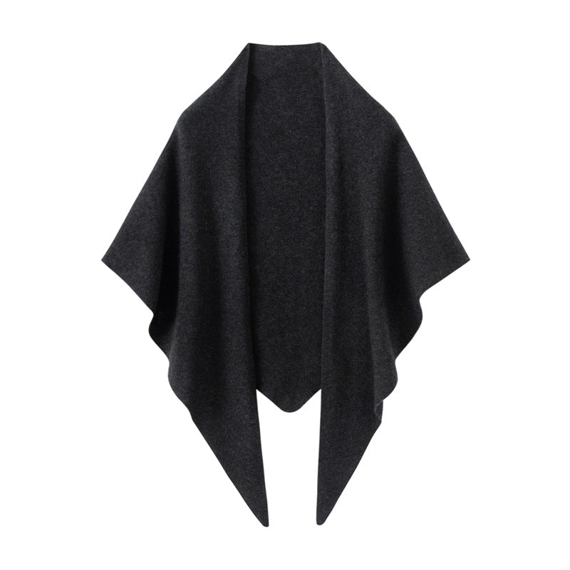 Cashmere Bandana Cashmere Shawl Cashmere Triangle Scarf Cashmere Evening Wrap Grey M