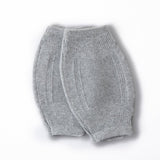 Premium Cashmere Knit Knee Warmers Cashmere Knee Sleeve Wraps Grey M